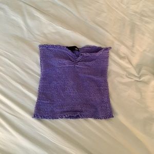 Purple tube top